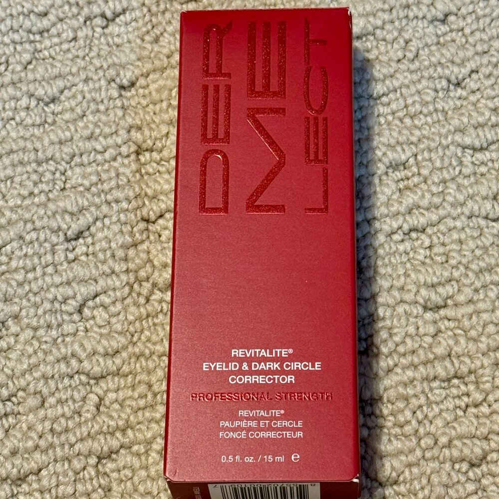 New Dermelect Revitalift Eyelid & Dark Circle Corrector .5oz